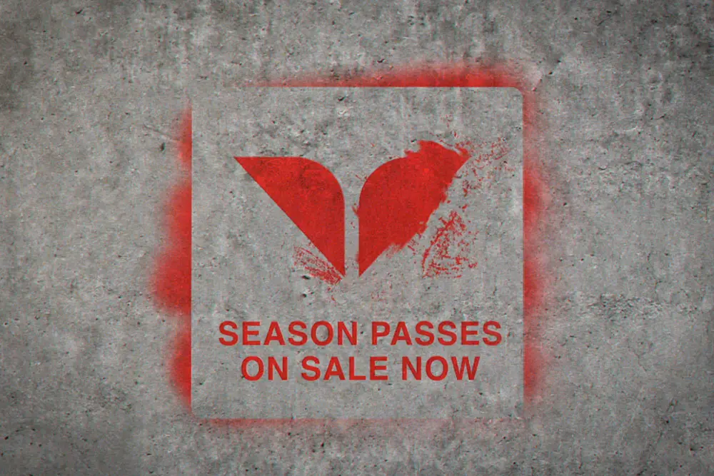 Season Passes on sale graphic