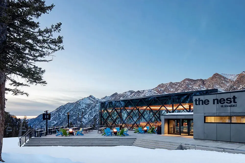 GSBS architects article about Snowbird's Nest