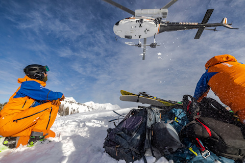 Upgrade your Mountain Collective Pass day with heli-skiing